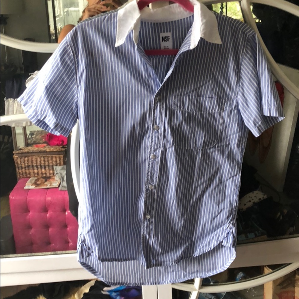 Striped Button Down